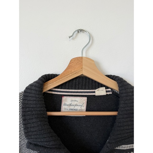 Weatherproof Vintage Men's Quarter-Zip Pullover Sweater Size large - Picture 3 of 5